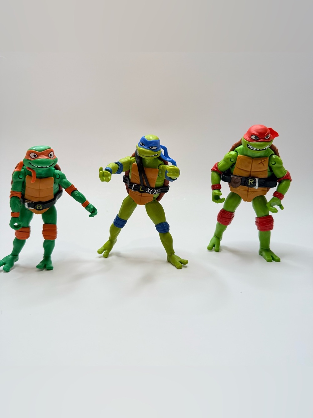 TMNT Teenage Mutant Ninja Turtles Mutant Mayhem Playmates Figures Lot of 3
